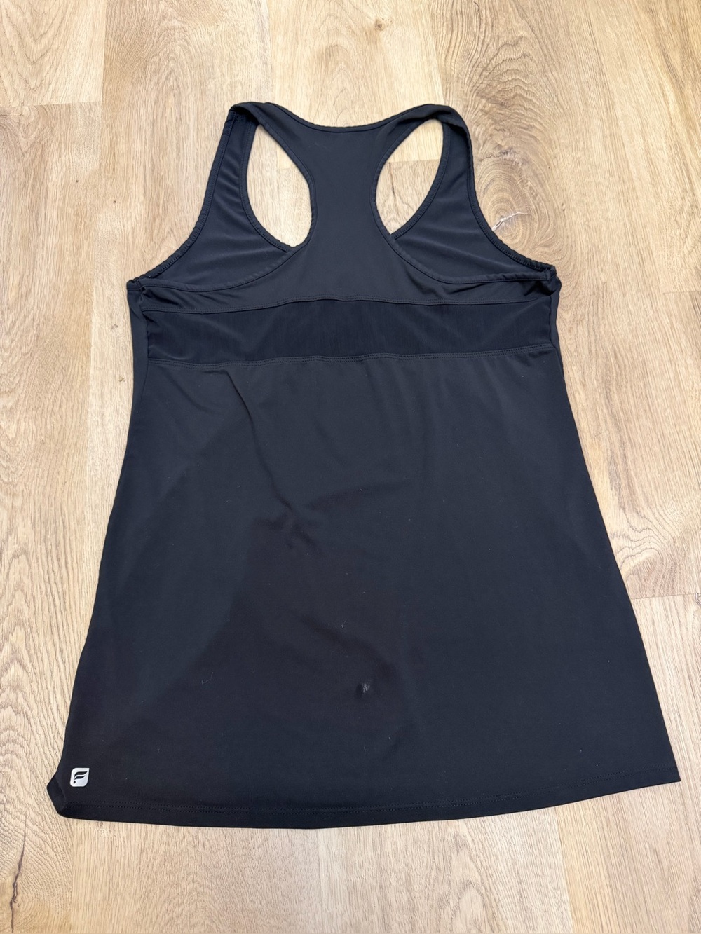 Fabletics Black Racerback Tank Top - Picture 2 of 4